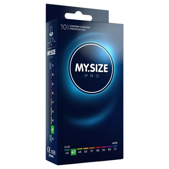 My.Size PRO - prezerwatywy o indywidualnym rozmiarze - 47 mm (10 szt.)