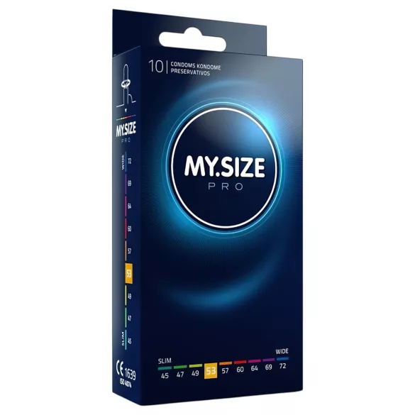 My.Size PRO - prezerwatywy o indywidualnym rozmiarze - 53 mm (10 szt.)