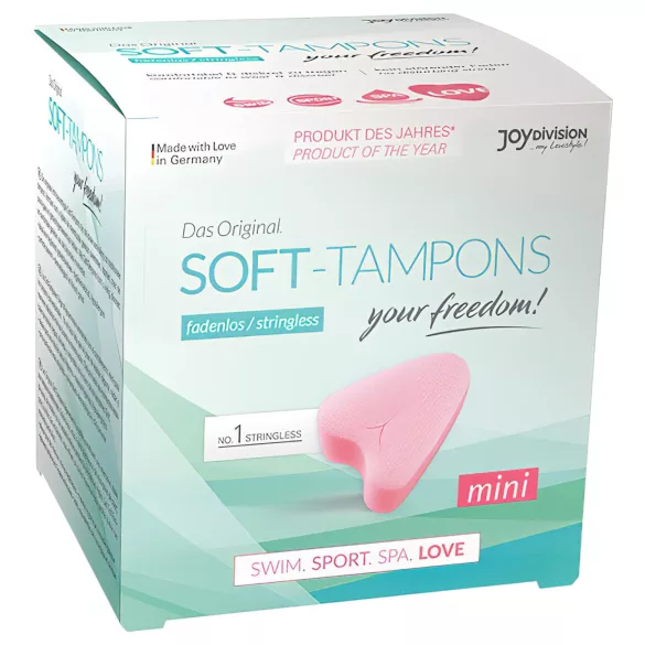 Joydivision Soft-Tampons mini - tampon bezsznurkowy (3 szt.)