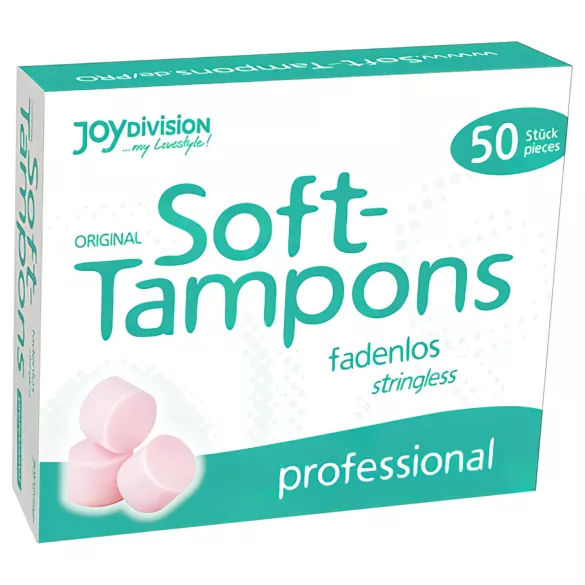 Joydivision Soft-Tampons professional - tampony bezsznurkowe (50 szt.)