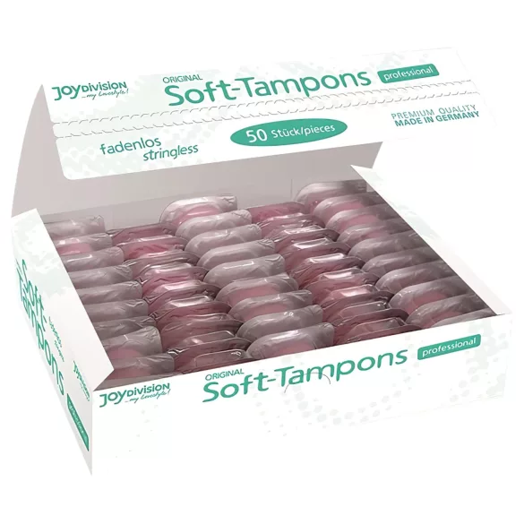 Joydivision Soft-Tampons professional - tampony bezsznurkowe (50 szt.)