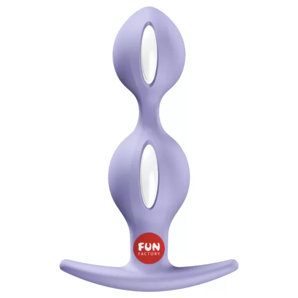 Fun Factory - koraliki analne duo - silikon fioletowy