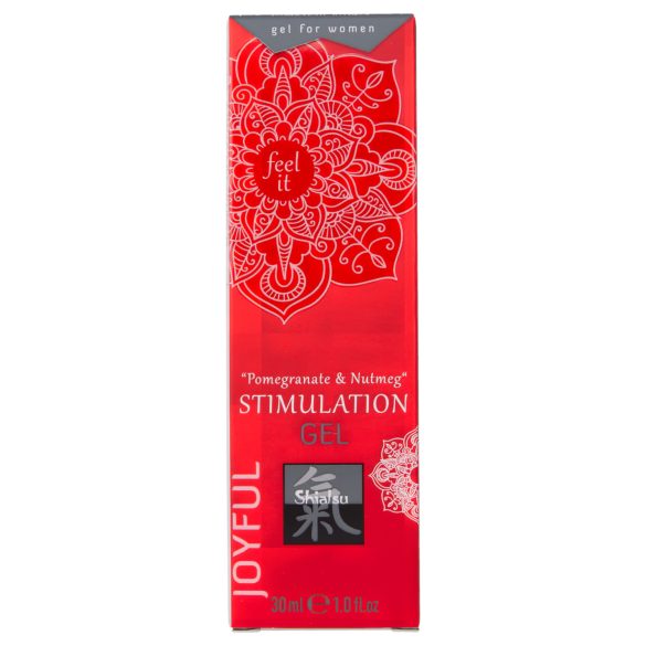 HOT Shiatsu - stymulujący krem dla kobiet - granat (30ml)