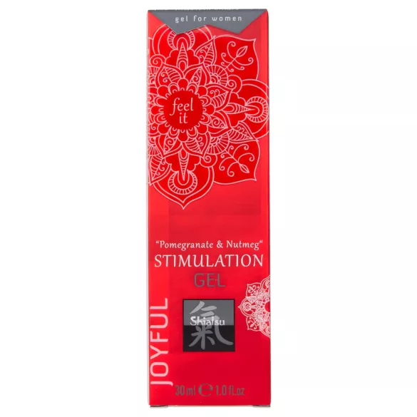 HOT Shiatsu - krem stymulujący dla kobiet - granat - 30ml