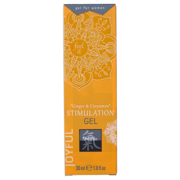 HOT Shiatsu - krem stymulujący dla kobiet - imbir i cynamon (30ml)
