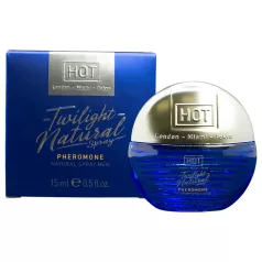   HOT Twilight Natural - perfumy z feromonami dla mężczyzn - bezzapachowe - 15ml