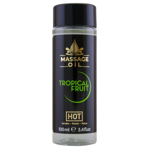 HOT - olejek do masażu - tropikalne owoce - 100ml