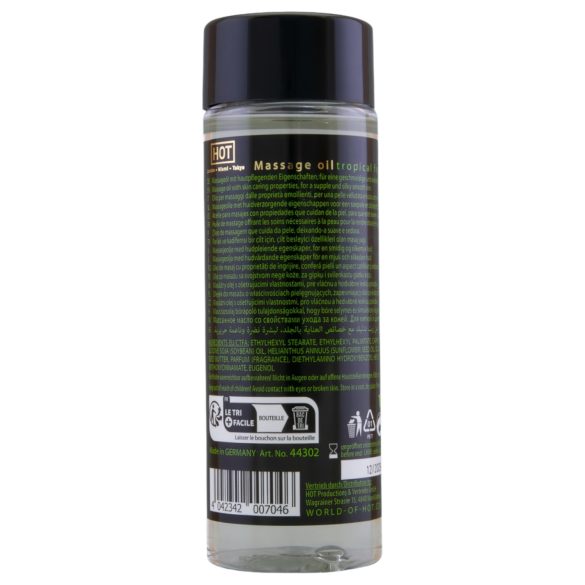 HOT - olejek do masażu - tropikalne owoce - 100ml