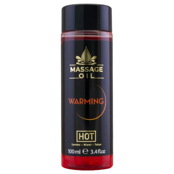 HOT - olejek do masażu - rozgrzewający efekt - 100ml