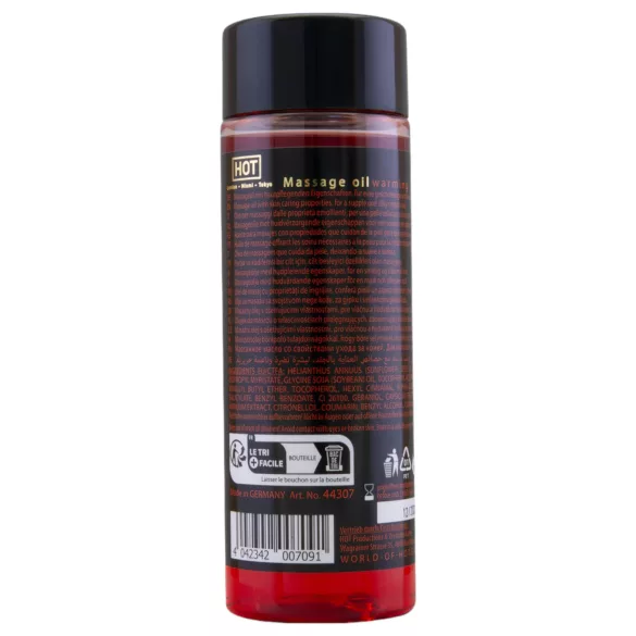 HOT - olejek do masażu - rozgrzewający efekt - 100ml