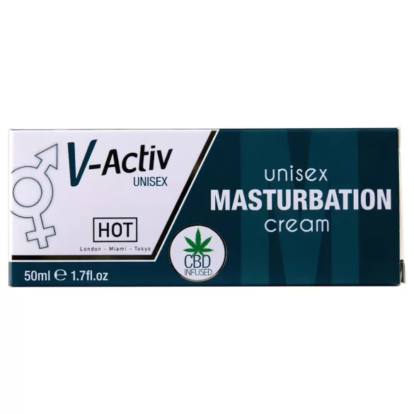 Hot V-Active - stymulujący unisex krem do masturbacji (50 ml)