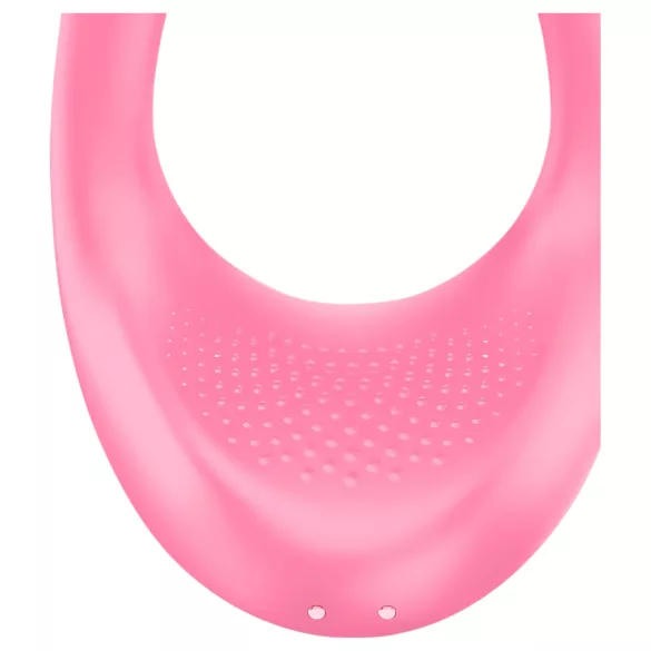 Satisfyer - wibrator dla par - wielofunkcyjny - silikon różowy