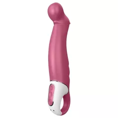   Satisfyer Petting Hippo - wibrator ładowany USB - wodoodporny - różowy