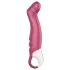 Satisfyer Petting Hippo - wibrator ładowany USB - wodoodporny - różowy