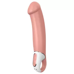   Satisfyer Master - wibrator wodoodporny ładowany akumulatorem - kolor naturalny