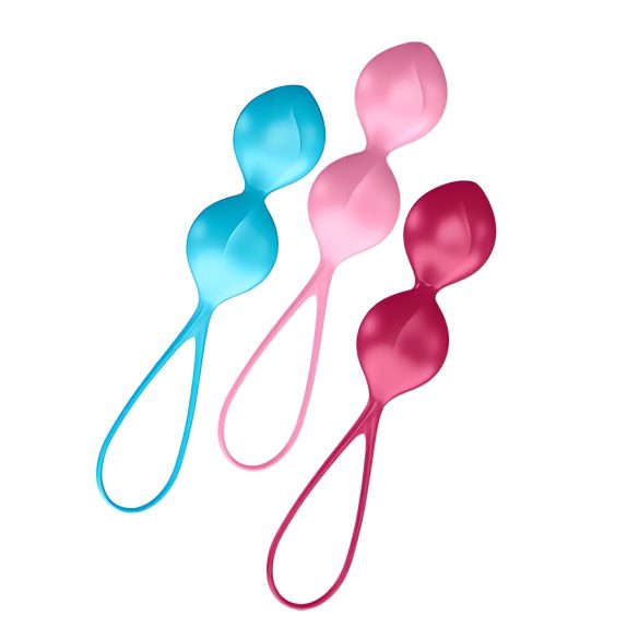 Satisfyer V Balls - kulki gejszy - zestaw 3-częściowy