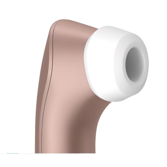 Satisfyer Pro 2+ - wibrator łechtaczkowy bezprzewodowy - brązowy