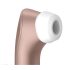 Satisfyer Pro 2+ - akumulatorowy masażer łechtaczki (brązowy)
