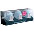 Satisfyer Egg Savage - zestaw masturbatorów jajka (3 szt.)