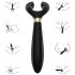 Satisfyer Endless Fun - akumulatorowy, wodoodporny masażer dla par (czarny)