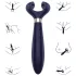 Satisfyer Endless Fun - wibrator dla par - wodoodporny, akumulator, niebieski