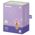 Satisfyer Sweet Treat - wibrator łechtaczkowy akumulatorowy, obrotowy (różowo-brązowy)
