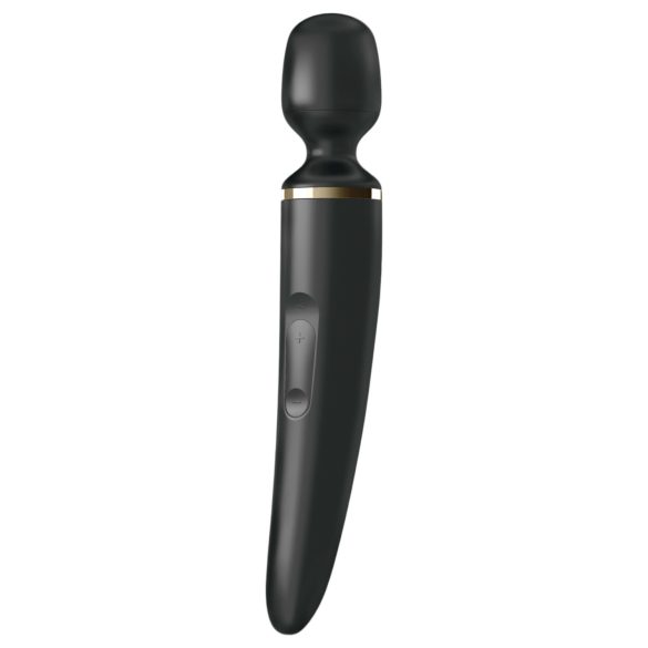 Satisfyer Wand-er Woman - wodoodporny masażer wibracyjny (czarny)