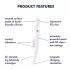 Satisfyer Wand-er Woman - wodoodporny masażer wibracyjny (biały)