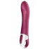 Satisfyer Big Heat - wibrator łechtaczkowo-punktu G z podgrzewaniem, akumulatorowy (czerwony)