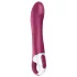 Satisfyer Big Heat - wibrator łechtaczkowo-punktu G z podgrzewaniem, akumulatorowy (czerwony)