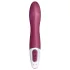 Satisfyer Big Heat - wibrator łechtaczkowo-punktu G z podgrzewaniem, akumulatorowy (czerwony)