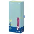 Satisfyer Big Heat - wibrator łechtaczkowo-punktu G z podgrzewaniem, akumulatorowy (czerwony)