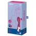 Satisfyer Hot Spot - wibrator do punktu G podgrzewany akumulatorowy czerwony
