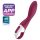 Satisfyer Heated Thrill - inteligentny ogrzewany wibrator (czerwony)