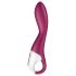 Satisfyer Heated Thrill - inteligentny ogrzewany wibrator (czerwony)