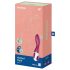 Satisfyer Heated Thrill - inteligentny ogrzewany wibrator (czerwony)