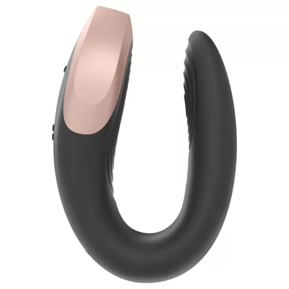 Satisfyer Double Love - wibrator dla par sterowany aplikacją i pilotem (czarny)