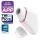 Satisfyer Love Triangle - sterowany aplikacją stymulator łechtaczki z falami powietrza (biały)