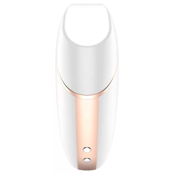 Satisfyer Love Triangle - sterowany aplikacją stymulator łechtaczki z falami powietrza (biały)