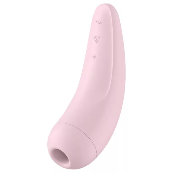 Satisfyer Curvy 2+ - stymulator łechtaczki fale powietrzne - różowy