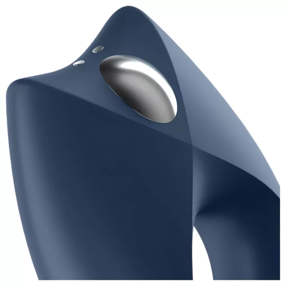 Satisfyer Royal One - pierścień wibracyjny na penisa sterowany aplikacją dla mężczyzn (niebieski)