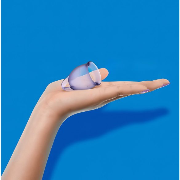 Satisfyer Feel Confident - zestaw kubeczków menstruacyjnych - fioletowy