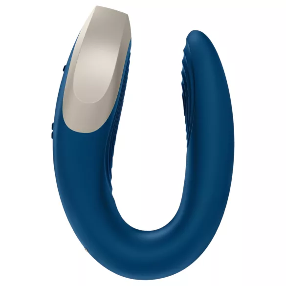 Satisfyer Double Love - wibrator dla par sterowany aplikacją (niebieski)