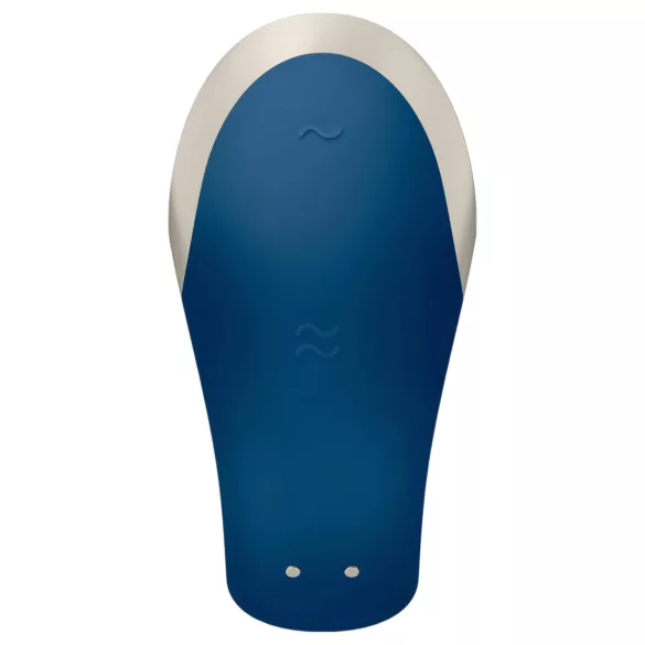 Satisfyer Double Love - wibrator dla par sterowany aplikacją (niebieski)