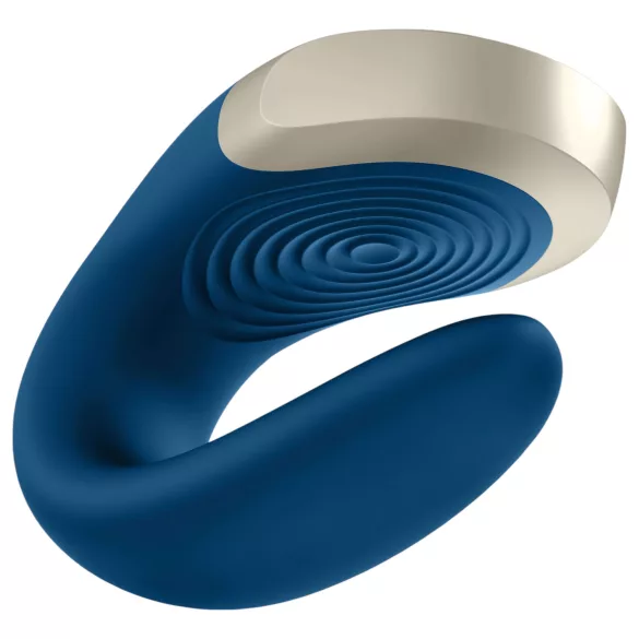 Satisfyer Double Love - wibrator dla par sterowany aplikacją (niebieski)