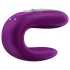 Satisfyer Double Fun - wibrator dla par sterowany aplikacją (fioletowy)