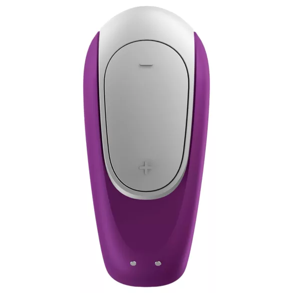Satisfyer Double Fun - wibrator dla par sterowany aplikacją (fioletowy)