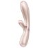 Satisfyer Hot Lover - wibrator z funkcją smart - srebrny