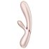 Satisfyer Hot Lover - wibrator z funkcją smart - srebrny