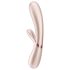 Satisfyer Hot Lover - wibrator z funkcją smart - srebrny